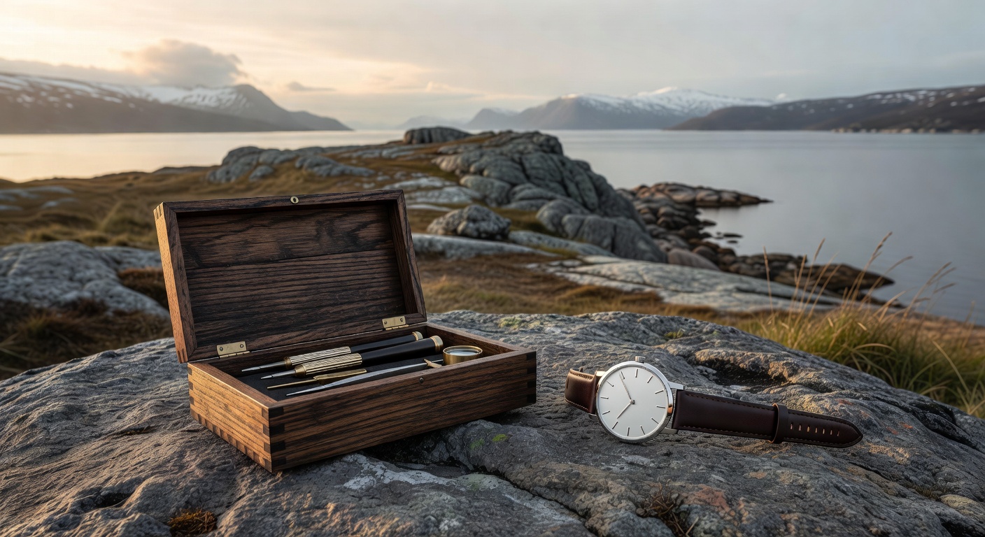 Nordic landscape representing brand heritage