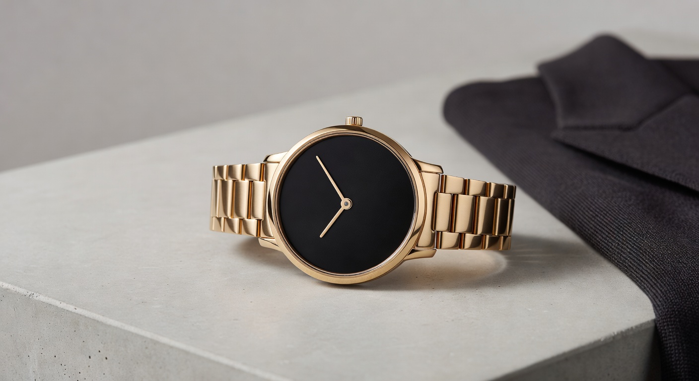 Nordic Minimalist Watch Gold